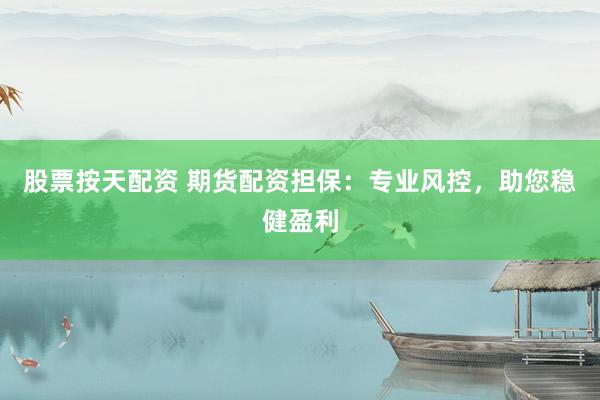 股票按天配资 期货配资担保：专业风控，助您稳健盈利