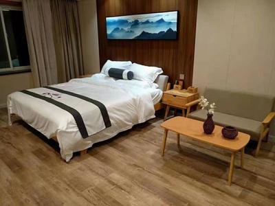西安酒店家具生产厂家: 汉中某酒店中式家具交工